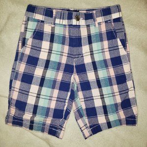 Boys Plaid Shorts